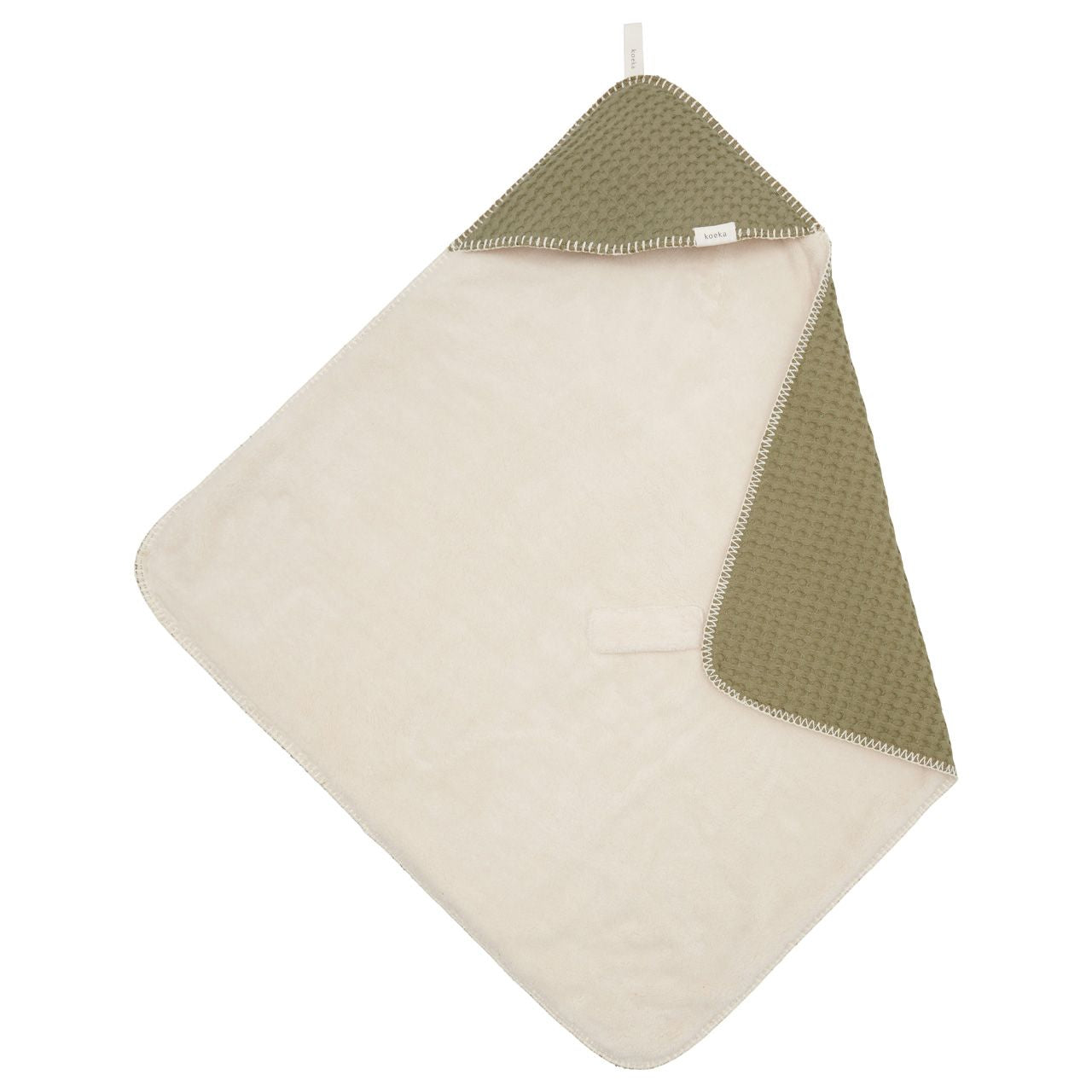 Koeka Wrap towel teddy Oslo Moss - Hola BB