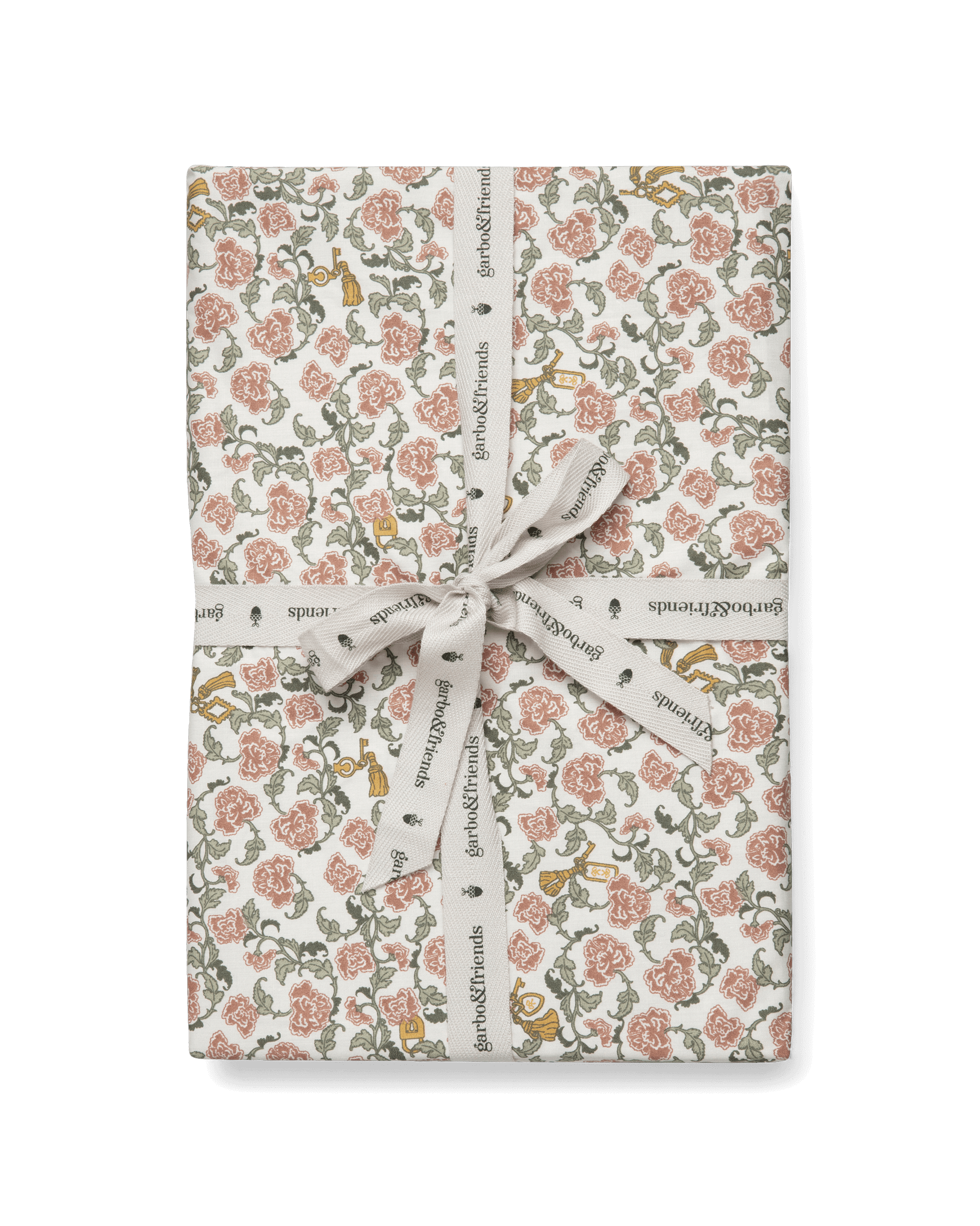 Garbo & Friends Fitted Sheet - Percale 60x120 / Floral Vine - Hola BB