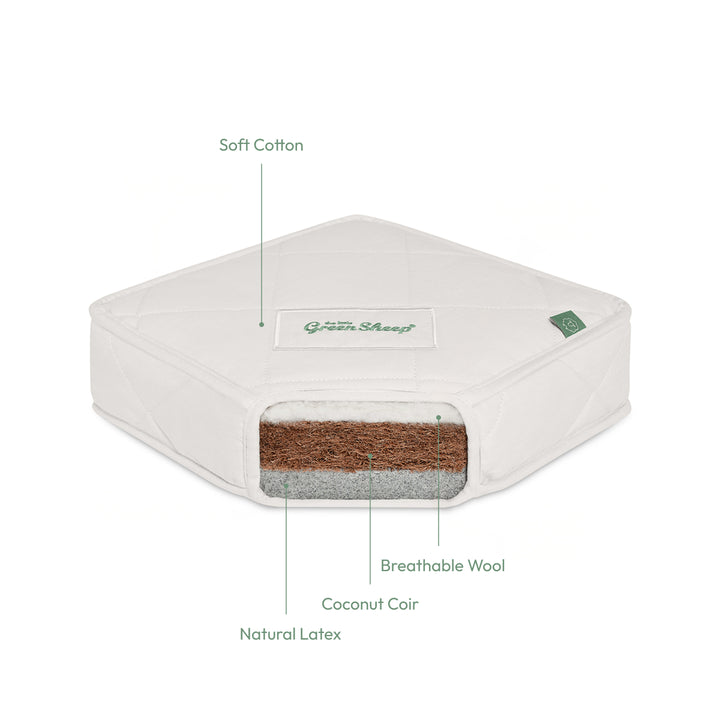 Twist Natural Vuggeseng Madras 60x120