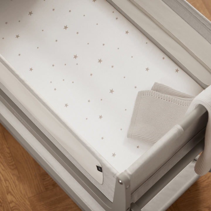 SnuzPod ve Beşik Uyumlu 2'li Lastikli Çarşaf Seti