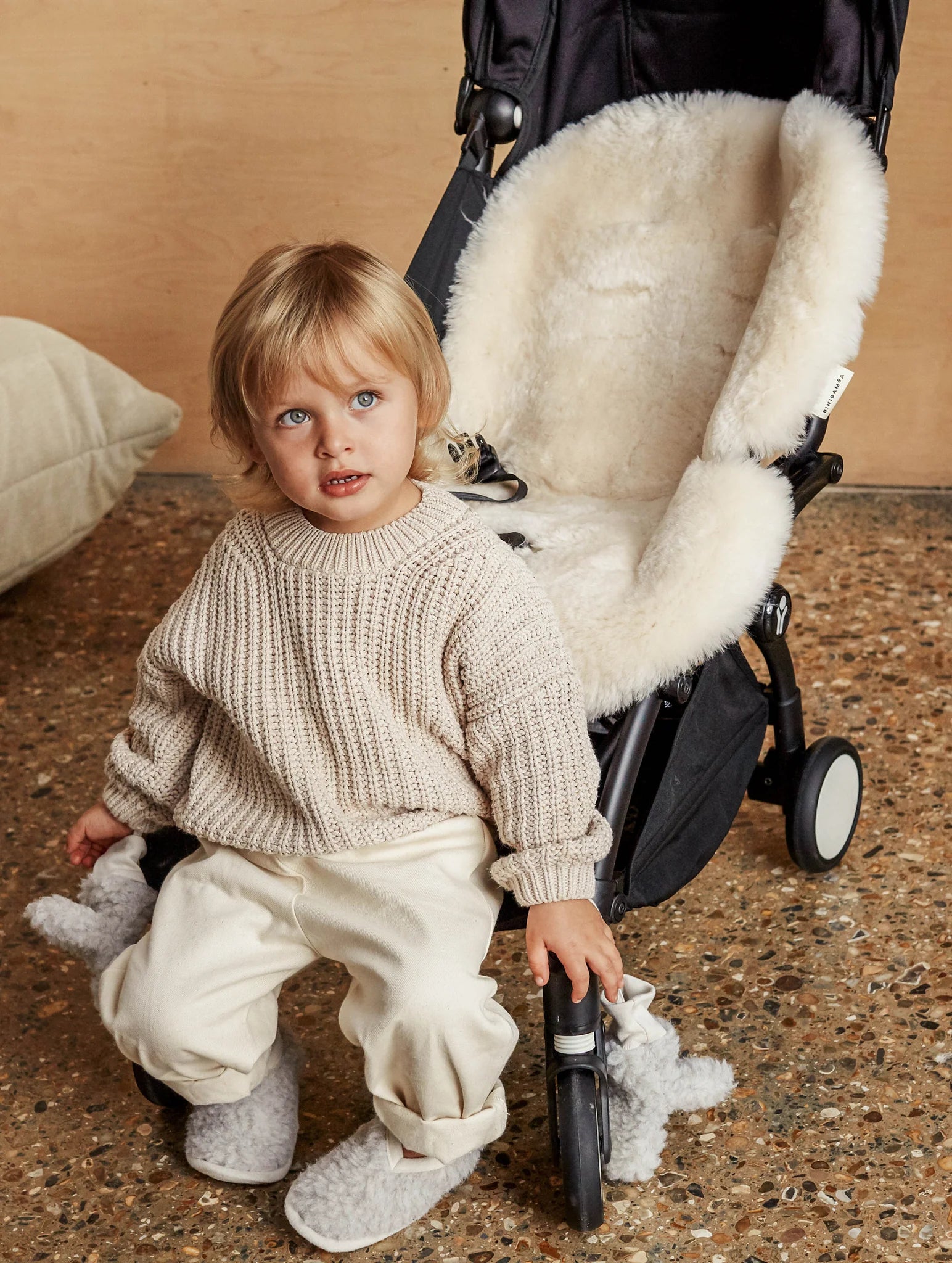 BINIBAMBA Sheepskin Snuggler  - Hola BB