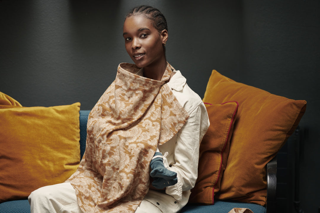 Lemej Amsterdam - Biologische katoenen voedingssjaal