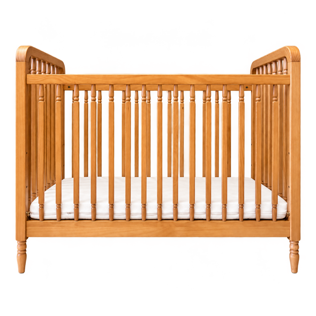 Heritage Vintage Babybett mit Junior-Seitengitter - Honey