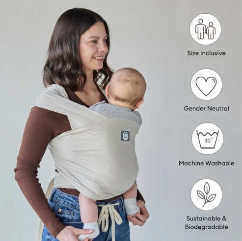 Babytragetuch aus Bio-Baumwolle - Cord