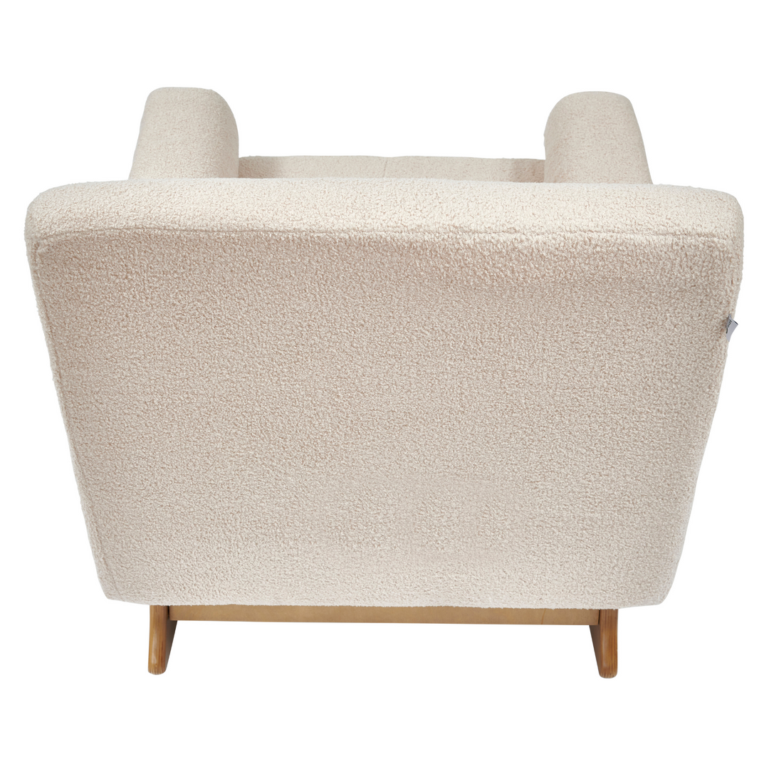 Gaia Baby Serena rocking & nursing Chair - Oak & Boucle  - Hola BB