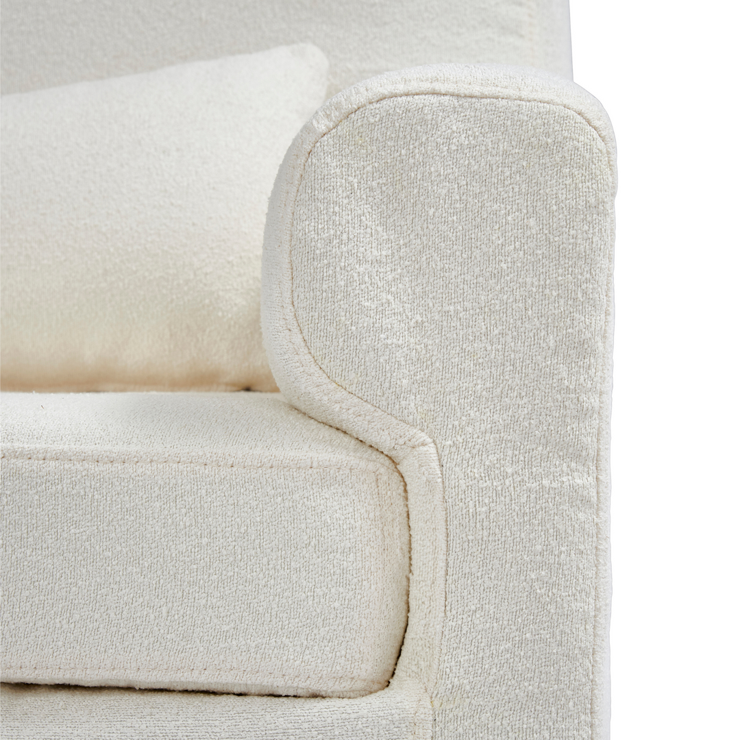 Gaia Baby Serena rocking & nursing Chair - Oak & Boucle  - Hola BB