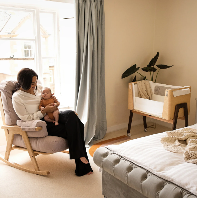 Крісло-гойдалка для годування Hера - Ячмінь