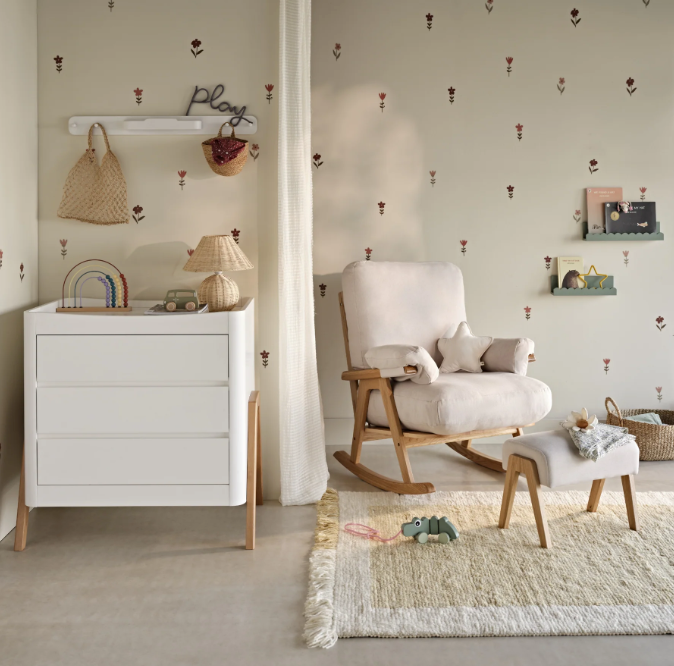 Крісло-гойдалка для годування Hера - Ячмінь