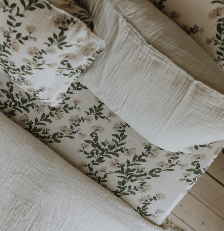 Drap housse en mousseline de coton, 70x140 cm