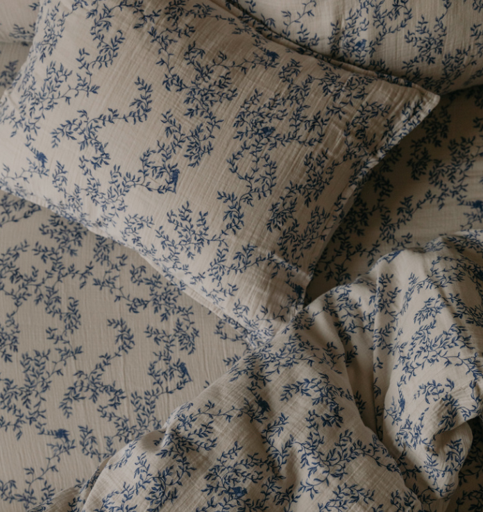 Drap housse en mousseline de coton, 70x140 cm