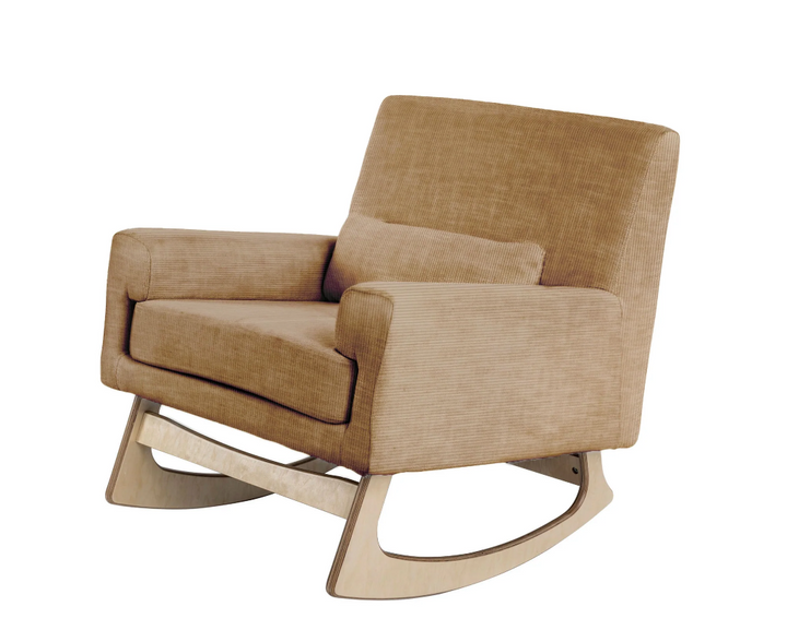 Sedia a Dondolo e per l'Allattamento Serena - Velluto a Coste