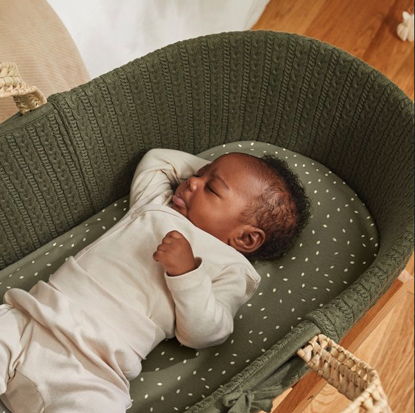 Økologisk hør-lakan til Moseskurv - Natural Edit