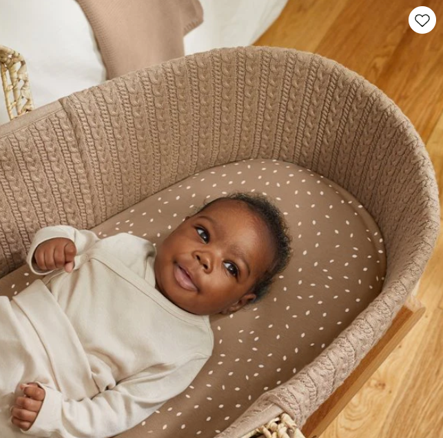 Økologisk hør-lakan til Moseskurv - Natural Edit