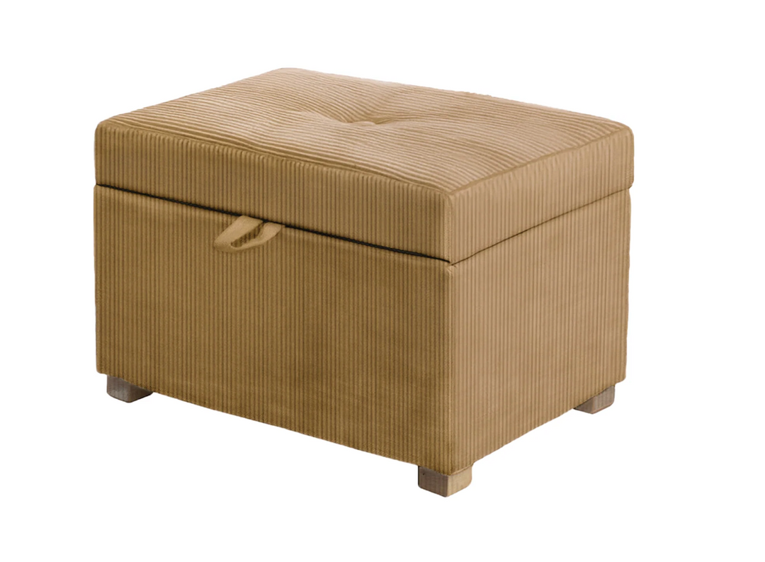 Tabouret Serena – Chêne et Velours Côtelé