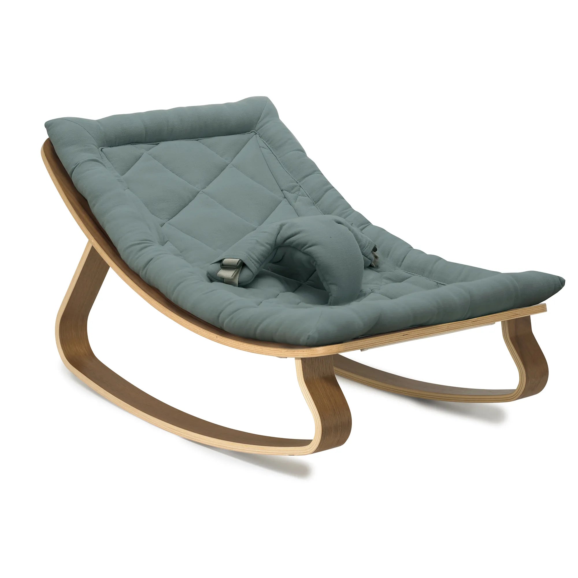 Charlie Crane LEVO Rocker Walnut Orage cushion - Hola BB