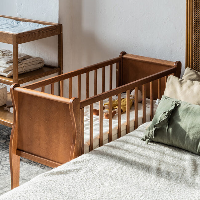 Woodies Noble Mini Crib 90x40cm - Vintage  - Hola BB