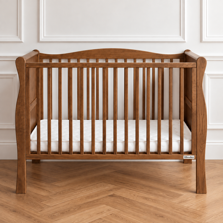 Woodies Noble 2 in 1 Lettino Trasformabile 70x140cm - Vintage