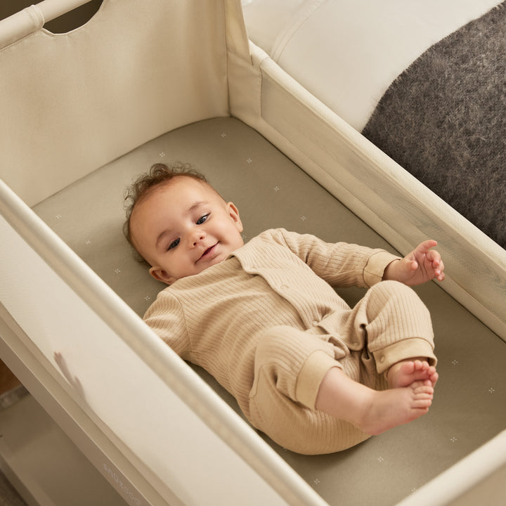 SnuzPod ve Beşik Uyumlu 2'li Lastikli Çarşaf Seti