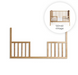 Woodies Classic Cot - Vintage Day Bed Side (120cm)  - Hola BB