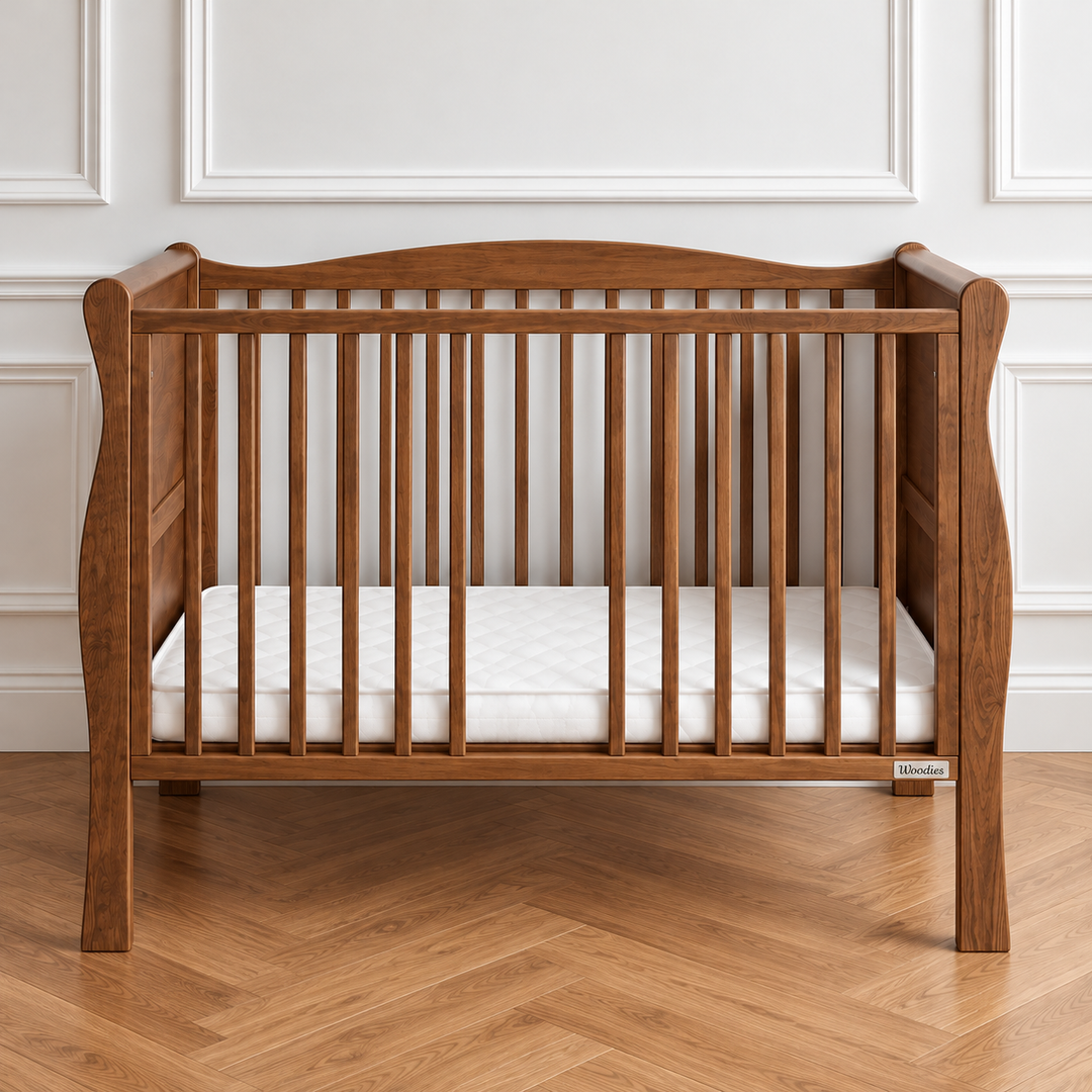 Woodies Noble 2 in 1 Lettino Trasformabile 70x140cm - Vintage