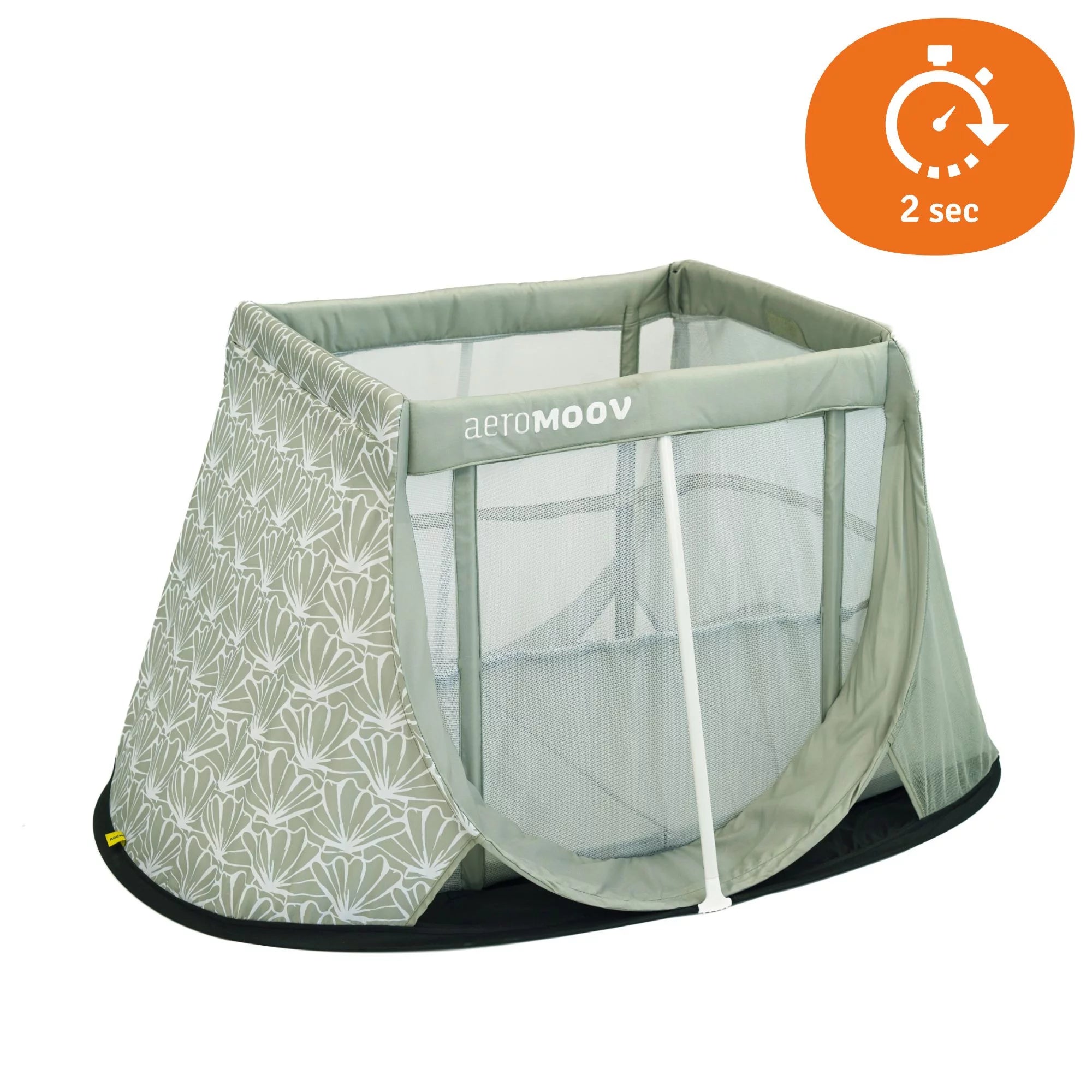 AeroMoov Instant travel cot - Seashell Olive  - Hola BB