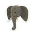 Fiona Walker Elephant Head with Trunk Up - Semi  - Hola BB