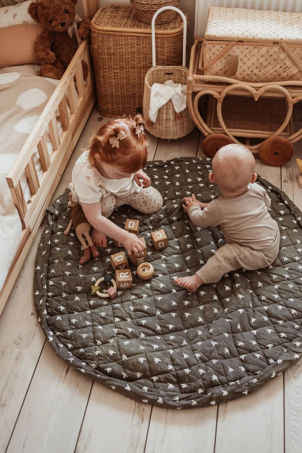 Play&Go Organic Baby Mat and Storage Bag - New Prints!