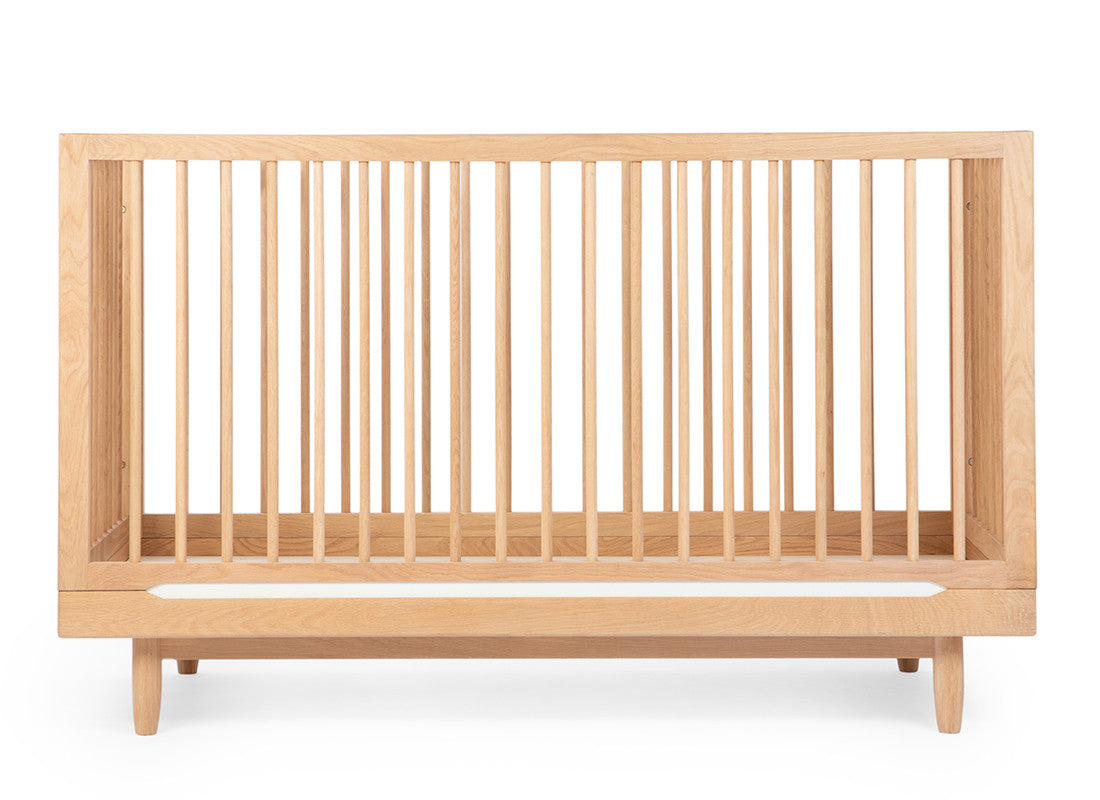 Nobodinoz Ex display Solid oak convertible crib • Pure  - Hola BB