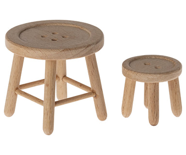 Maileg Maileg Mouse table and stool set  - Hola BB