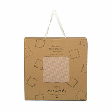 That's Mine Foam Play Mat - Light Brown  - Hola BB