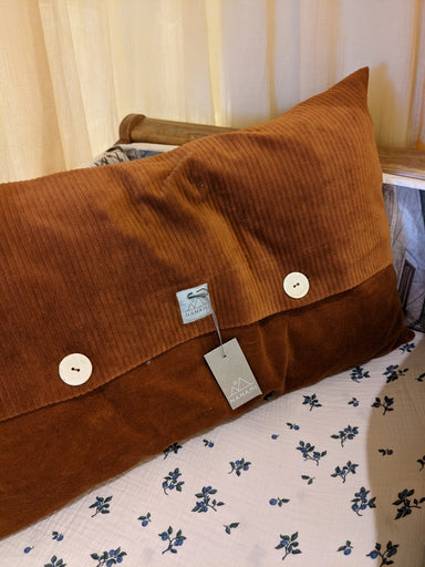 Nanami Pillow - Rib velvet caramel Velvet Caramel - Hola BB