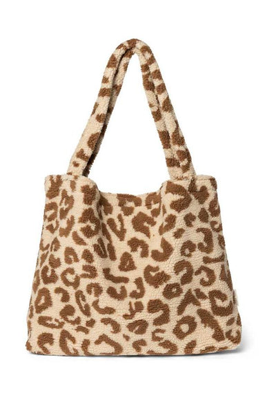 Studio Noos Teddy Leopard ecru mom-bag  - Hola BB