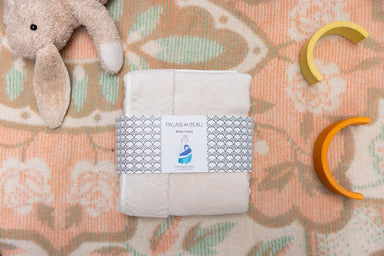 PALAIS DE L’EAU Organic Cotton Baby Towel  - Hola BB